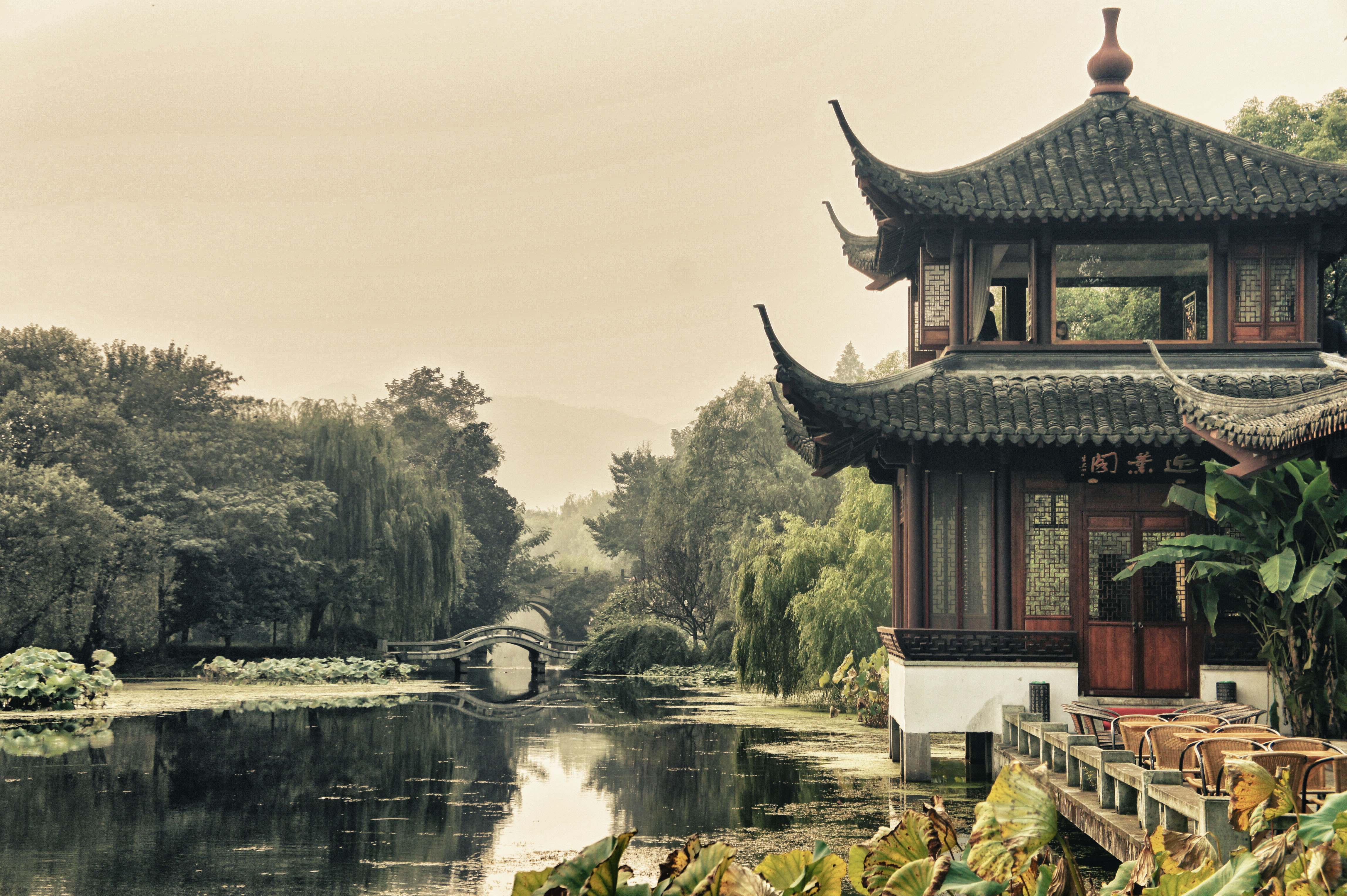 teahouse at West Lake
