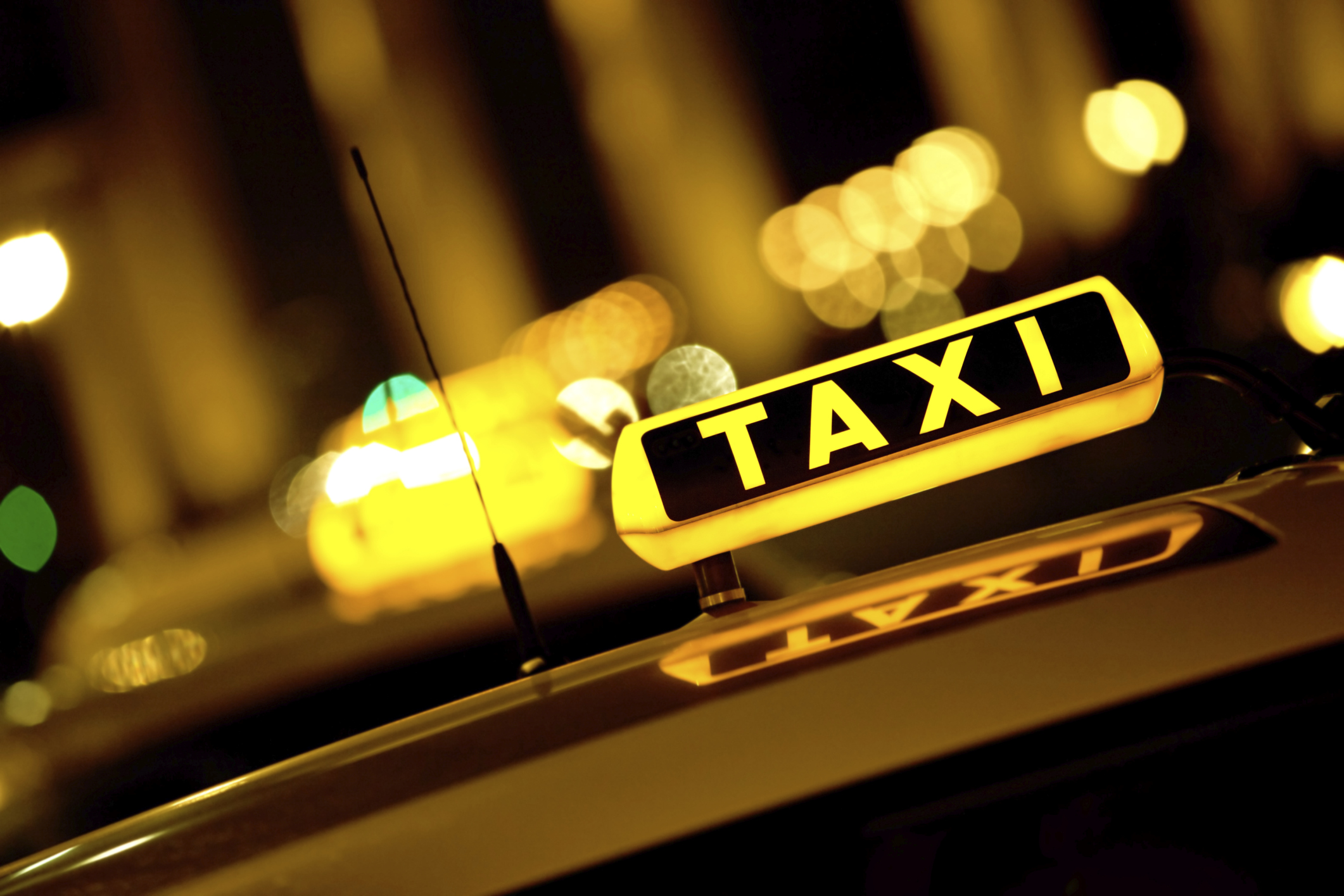 Taxi sign